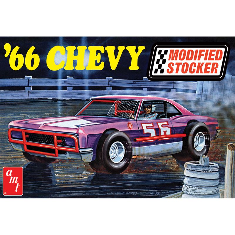 1/25 1966 Chevy Impala Modified Stocker Model Kit