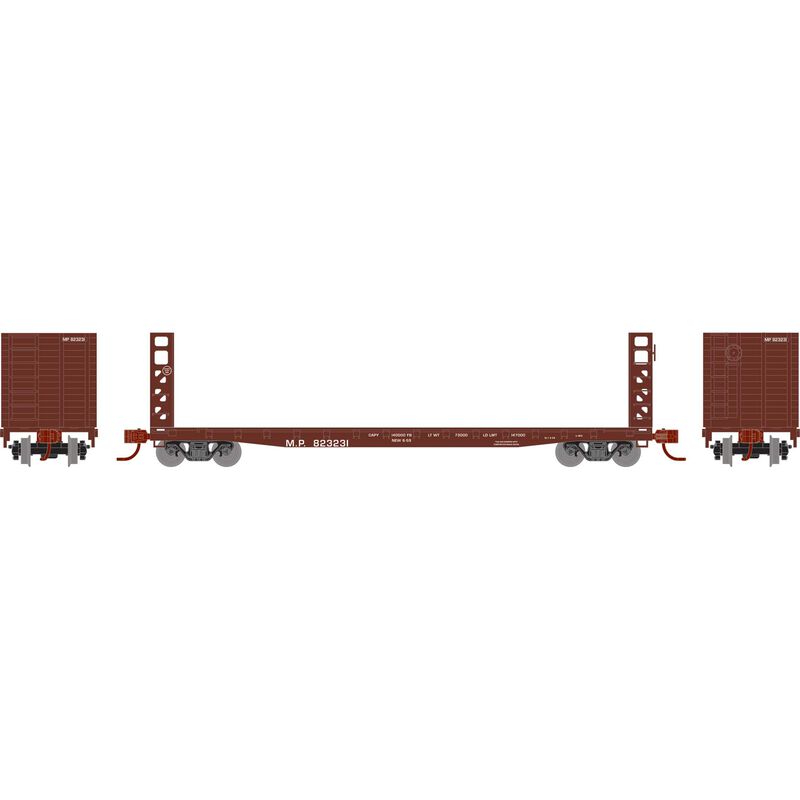 N ATH 53' GSC Bulkhead Flat Car, MP #823231