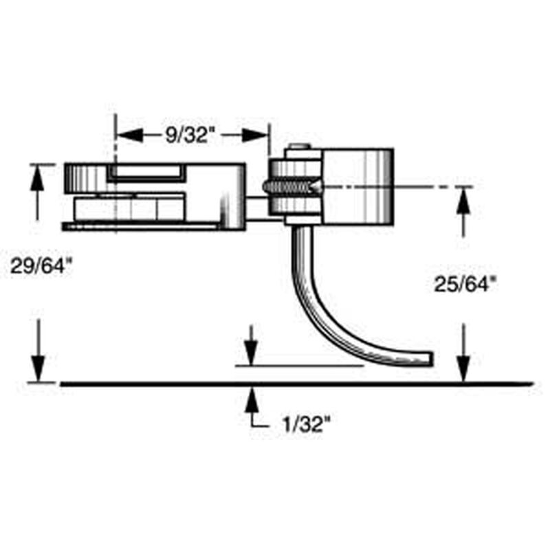 HO Body Mounted Coupler, 9/32" Underset (2pr)