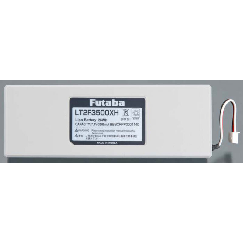 LiPo 2S 7.4V 3500mAh Transmitter Battery 18MZ
