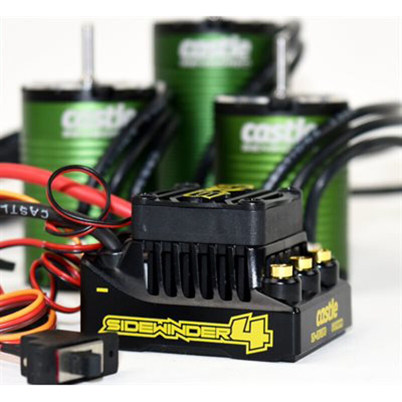 Sidewinder 4 Waterproof Sensorless ESC W/1406-6900Kv Sensored Motor Combo