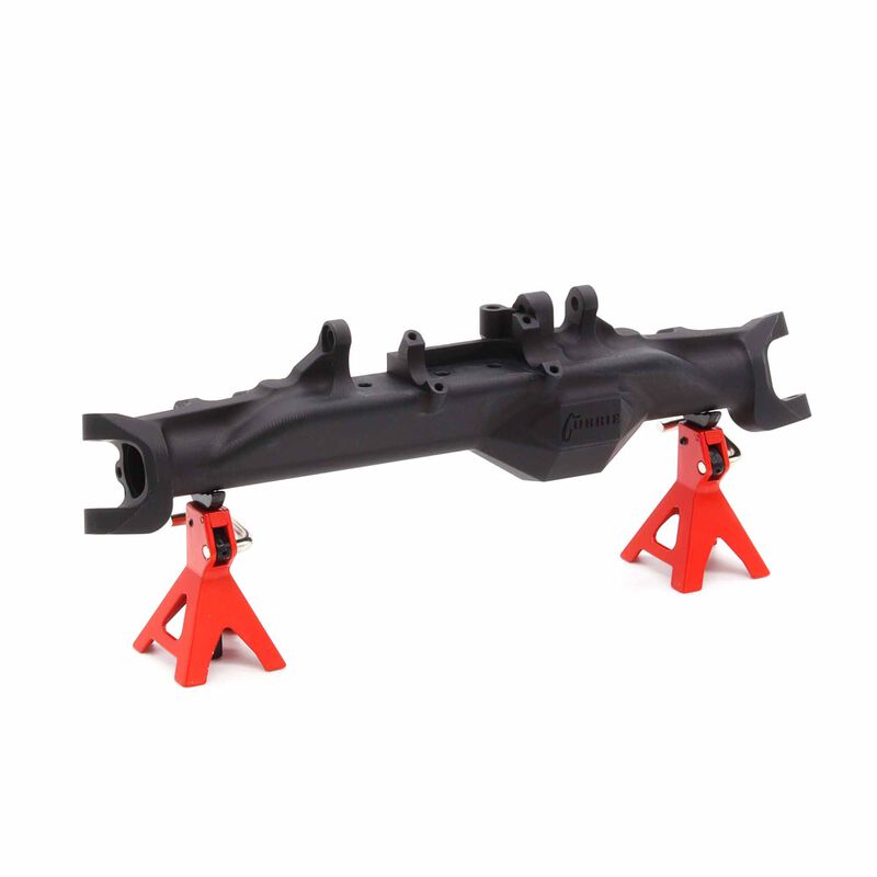 Aluminum Front Axle Housing, 1/10 H10 Optic 4x4 Trail Buggy, Black