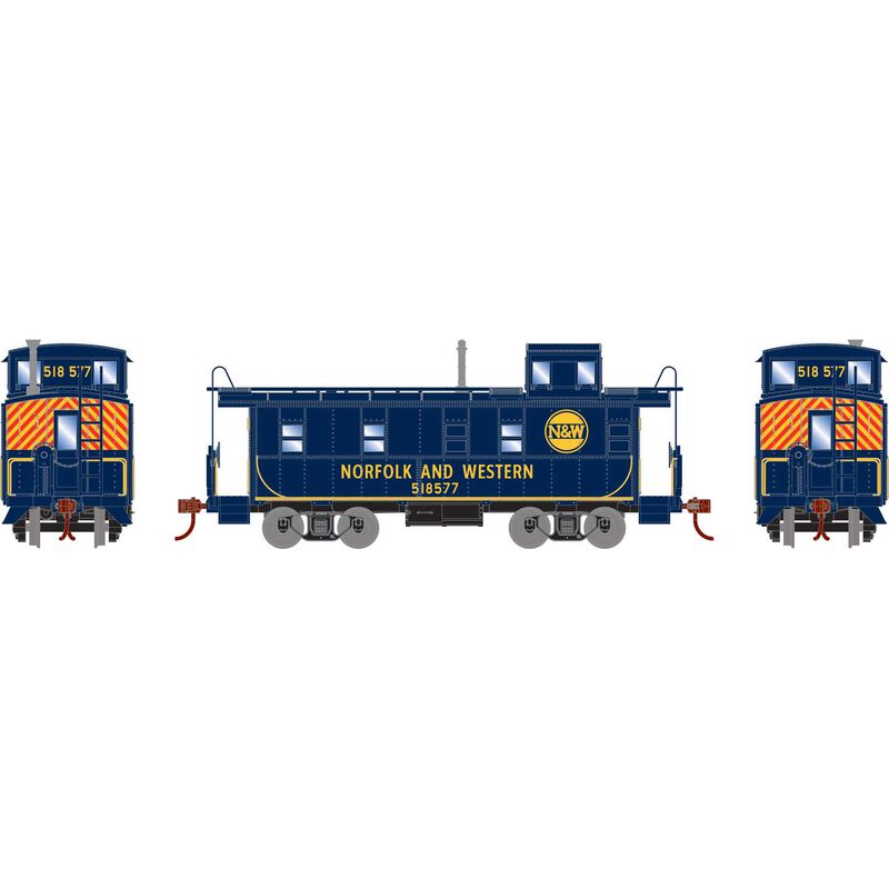 HO Cupola Caboose, N&W #518577