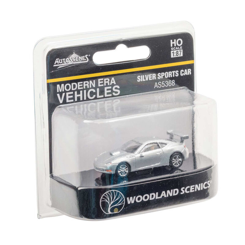 HO Silver Sports Car