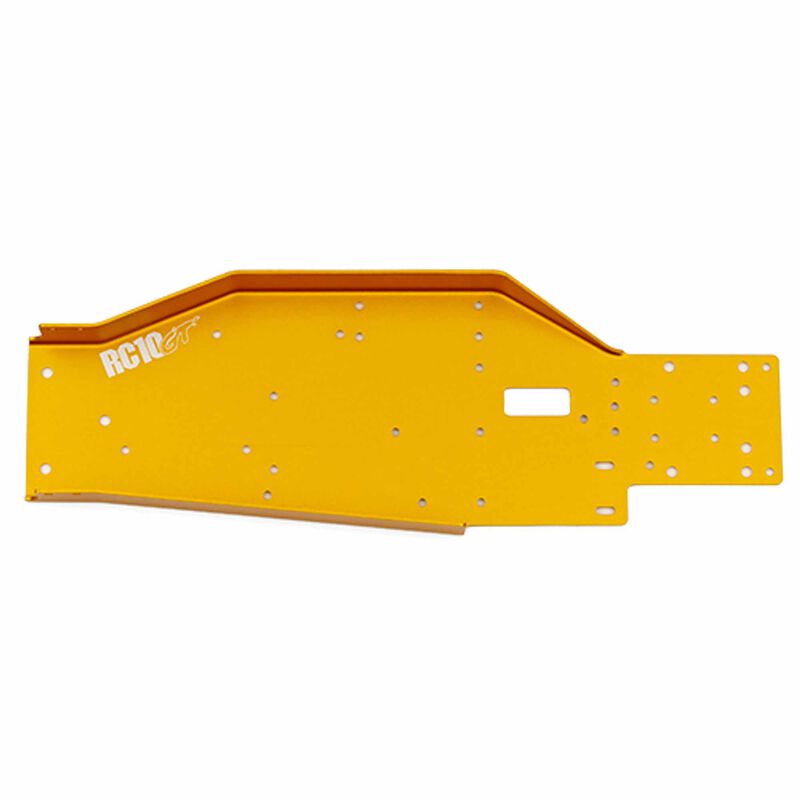 Gold Aluminum Chassis, 1/10 Team Associated RC10GT