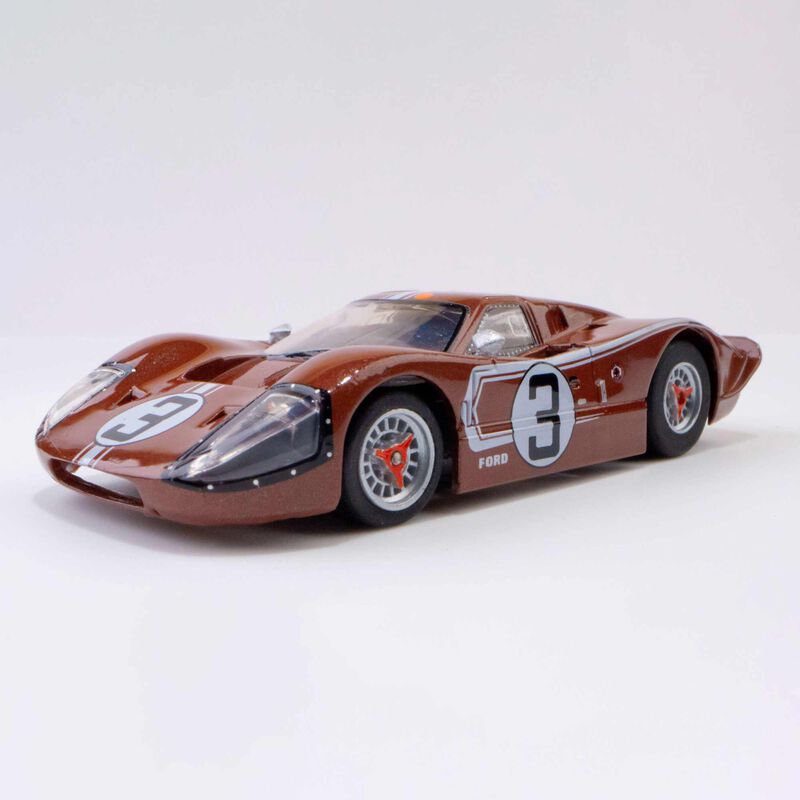 HO Ford GT40 Mk.IV #3 Mega G+ Slot Car, LeMans