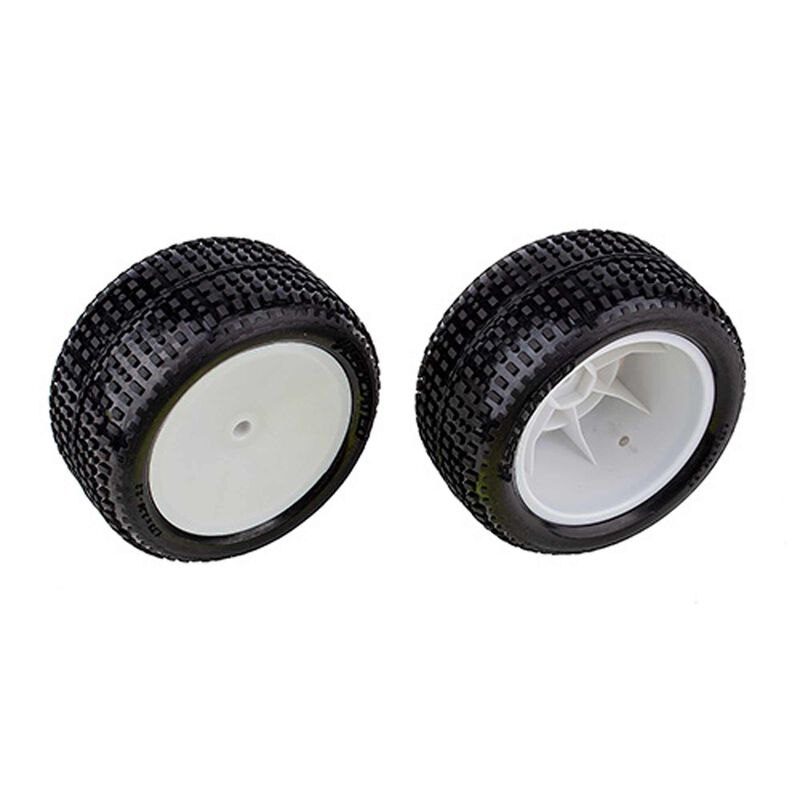Rear Wheels and Tires, Mounted: RB10 RTR
