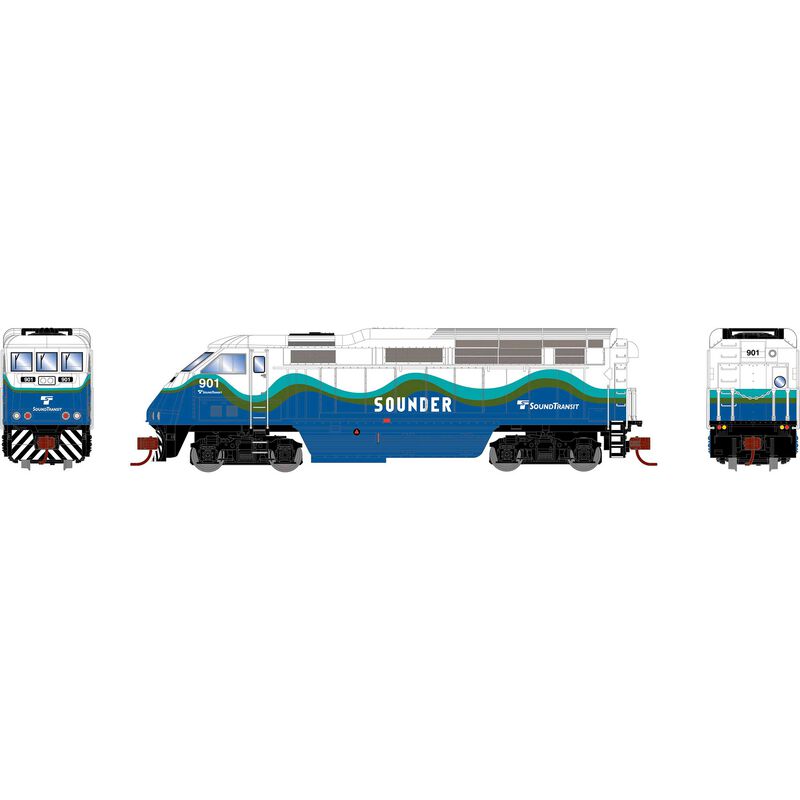N F59PHI Locomotive, SDRX #901