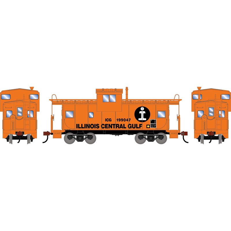 HO ATH Wide-Vision Caboose, ICG #199047