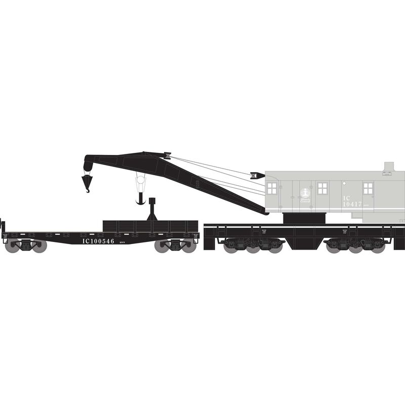 HO 200T Crane / Tender, IC #100417 / 100546