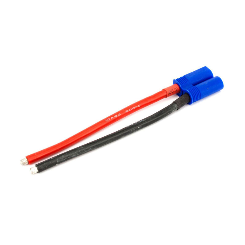 Connector: EC5 Device with 4" Wire, 10 AWG