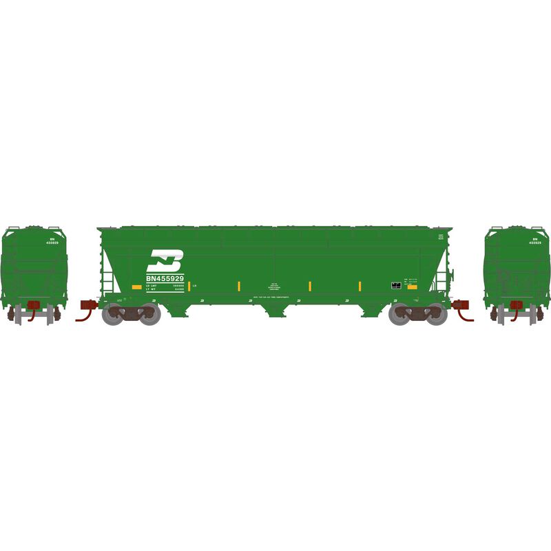 N ACF4600 Covered Hoppers, BN #455929