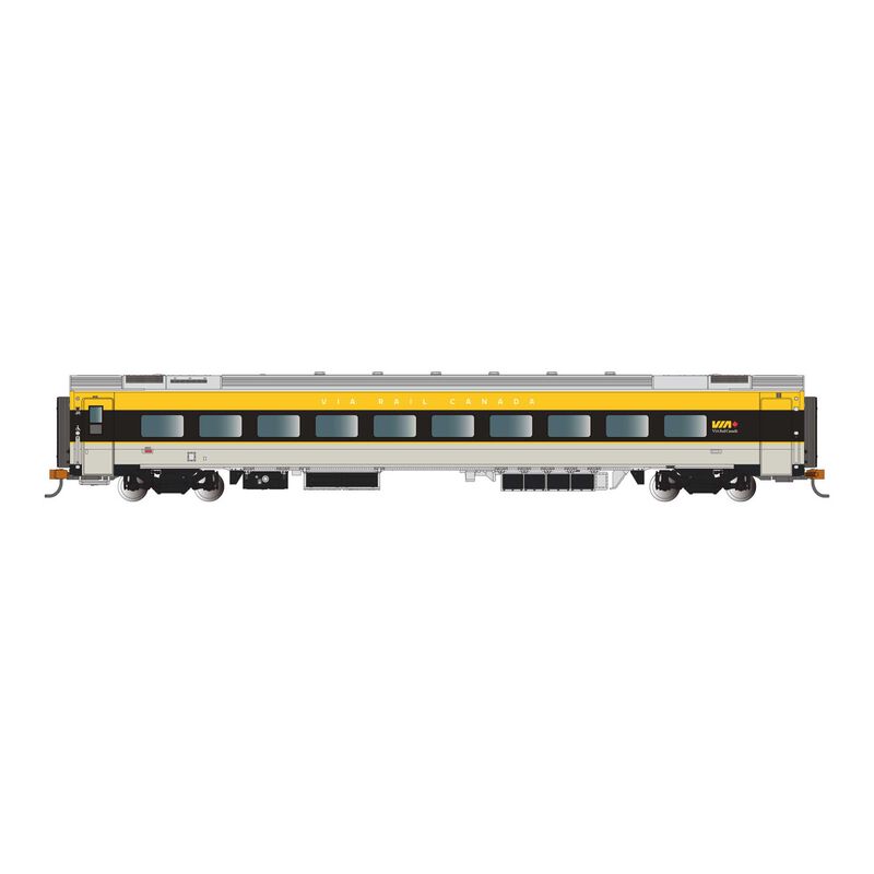 N Siemens Venture Coach Passenger Car w/ Lighted Interior - Via Rail Canada™ #2801