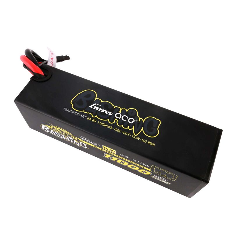 14.8V 11000mAh 4S 100C G-Tech Smart Bashing Pro Hardcase LiHV Battery: EC5