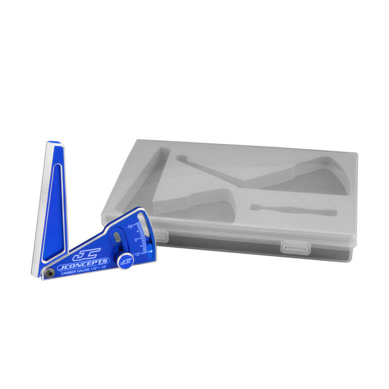 Aluminum Camber Gauge, 85mm, Blue