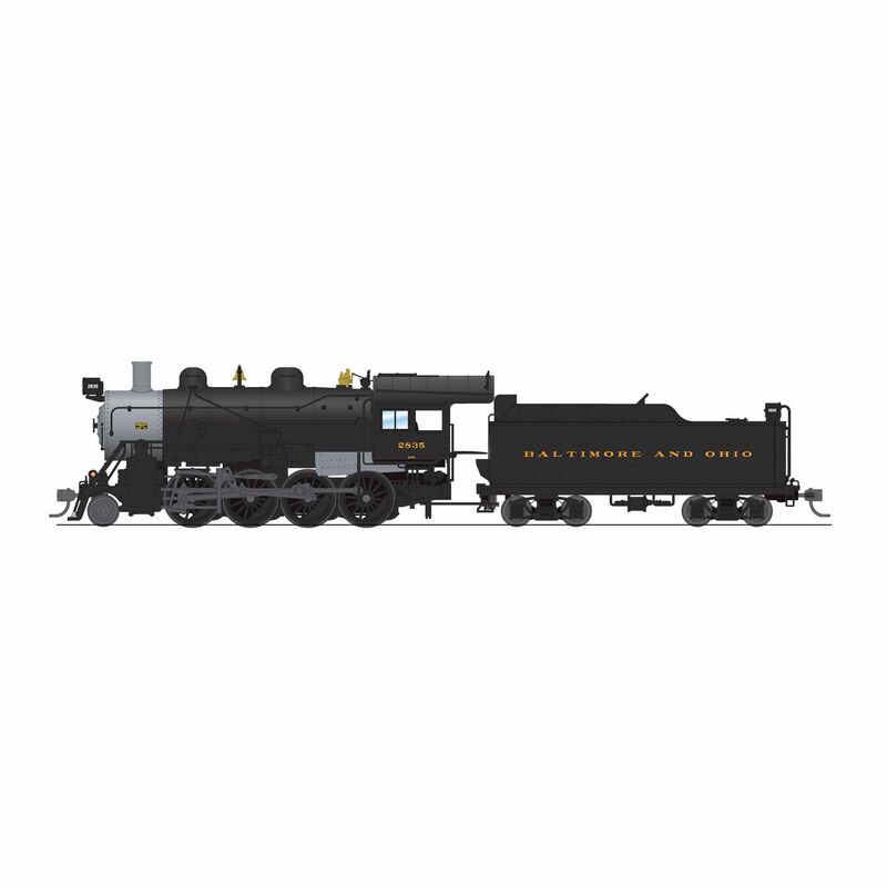 HO 2-8-0 Consolidation Paragon4 Sound/DC/DCC, Smoke , B&O 2835