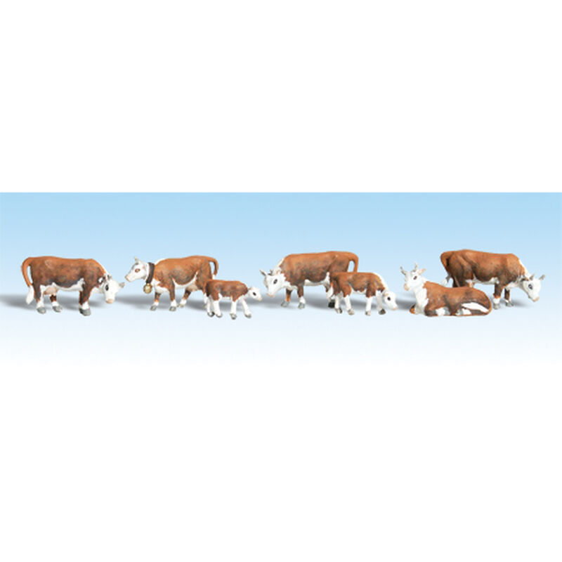 HO Hereford Cows