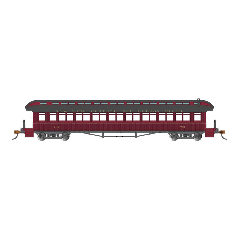 HO 68' Passenger Car, 1900s Era New York & Hudson River #702