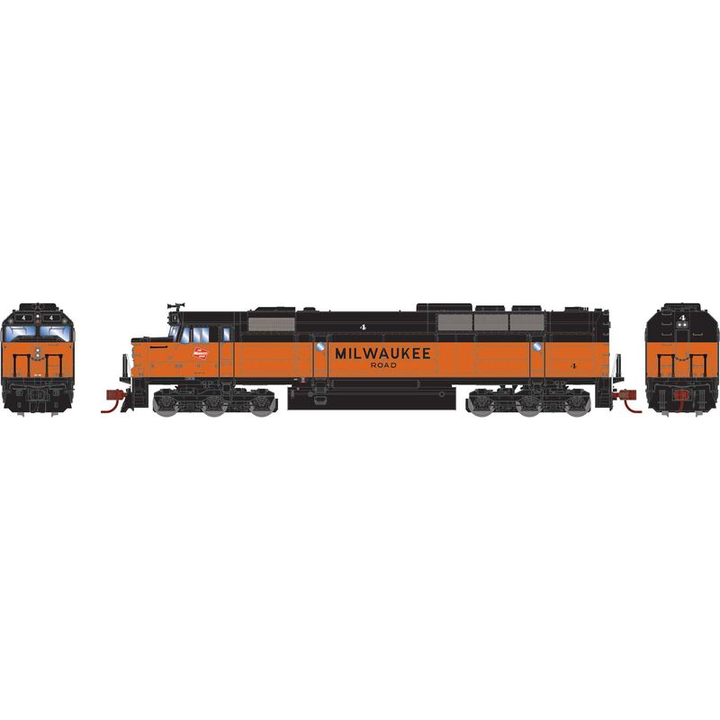 N FP45 Locomotive, MILW #4