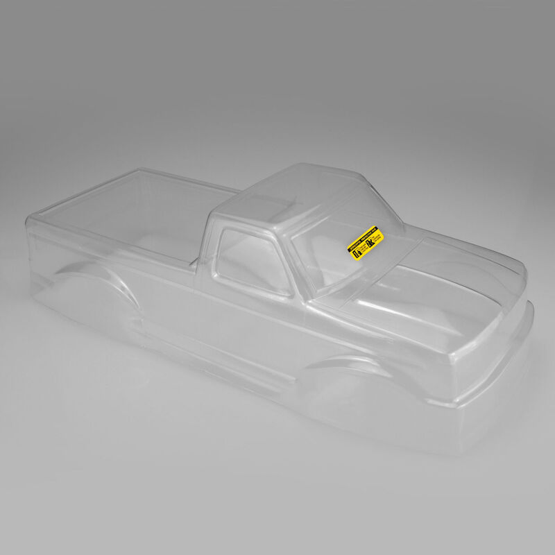 1/10 1993 Ford F-250 Monster Truck Clear Body with Racerback and Visor