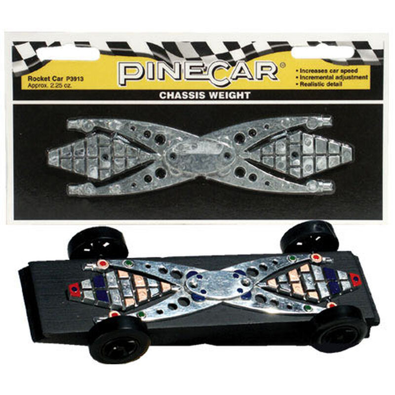Chassis Weight, Rocket Car 2.25 oz