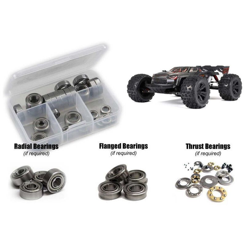 ARRMA Kraton 6s BLX Extreme Bash(#ARA8708) Metal Shielded Bearing Kit