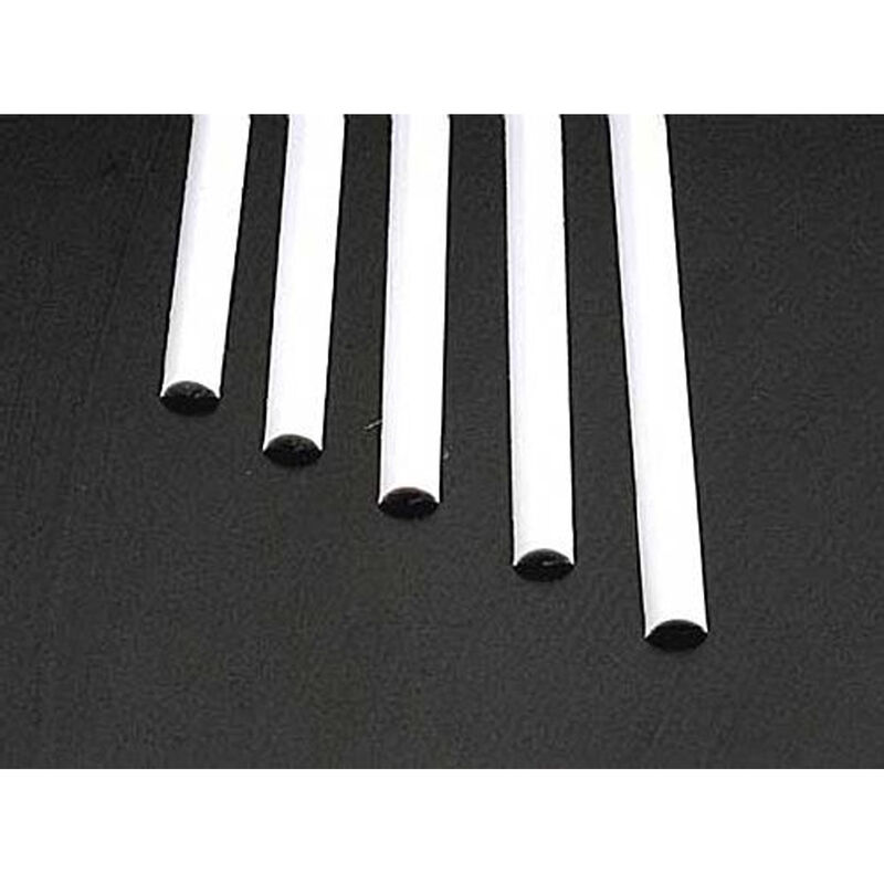 MRH-250 Half-Round Rod,.250 (5)