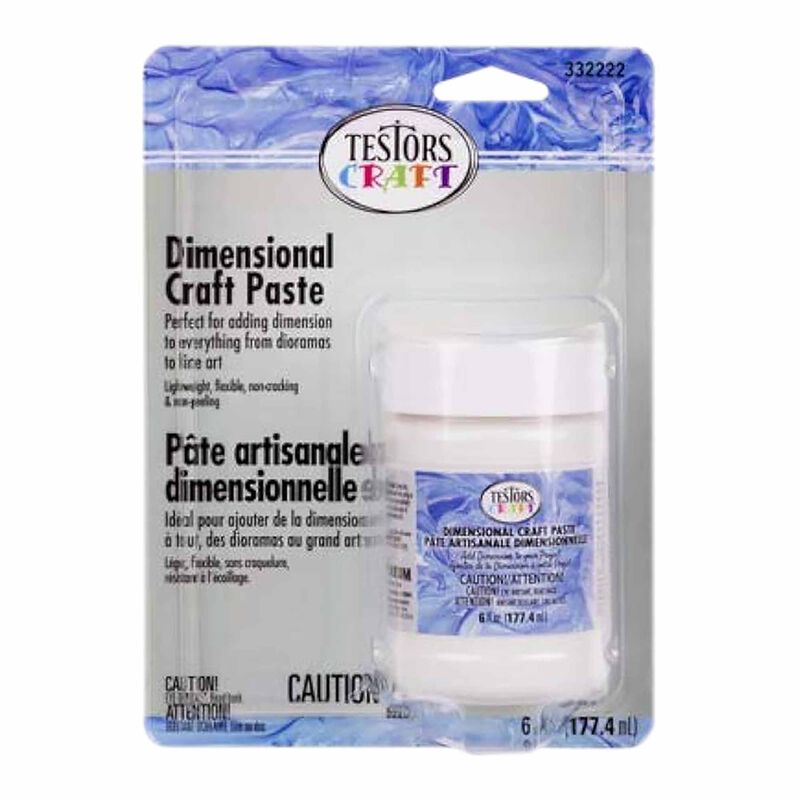 Testors Craft Dimensional Craft Paste, 6 oz