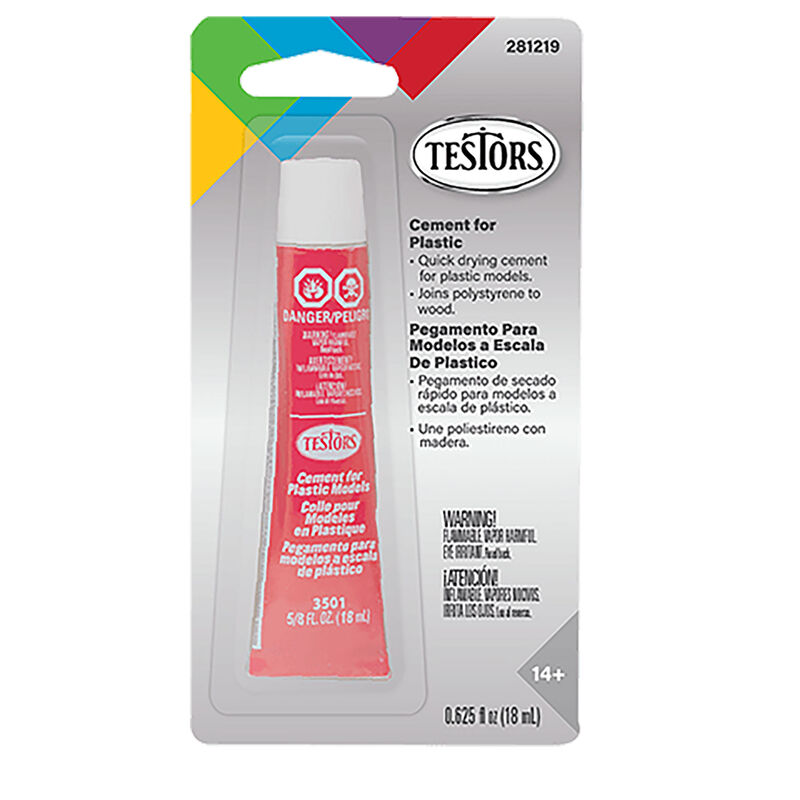 Plastic Cement, 5/8 oz