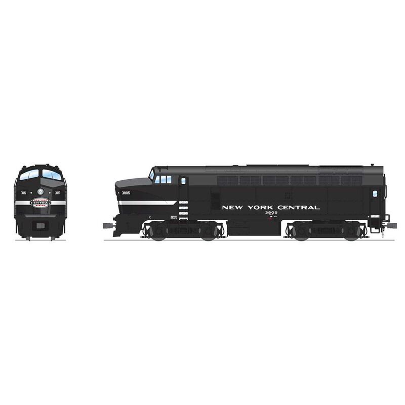 HO RF-16 Sharknose Locomotive A/B, NYC 3805 / 3707 Cigar with Paragon4