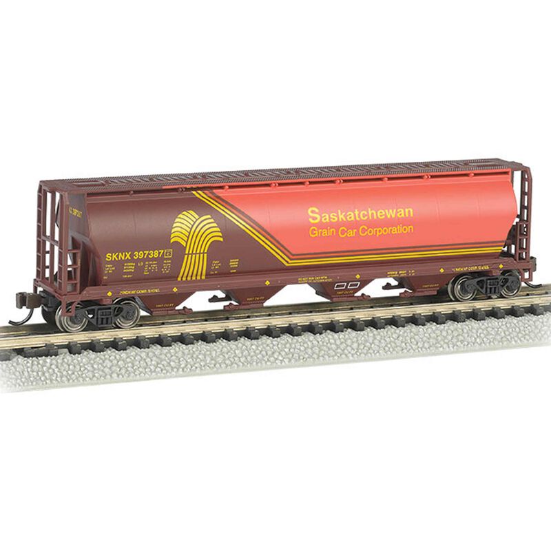 N 4-Bay Cylindrical Hopper SKNX Wheat Hearald