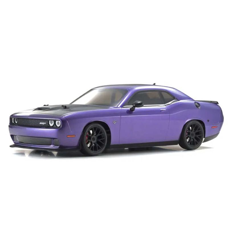 1/10 Fazer Mk2 2015 Dodge Challenger SRT Hellcat 4x4 Electric Touring RTR, Plam Crazy Purple