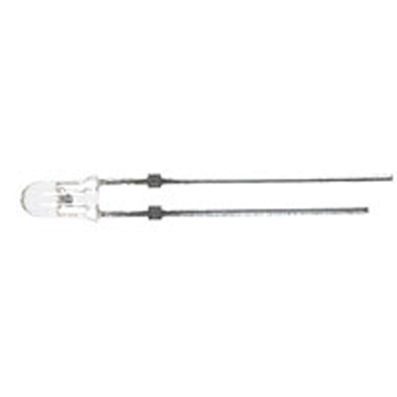 3mm LED, Yeloglo/White (5)