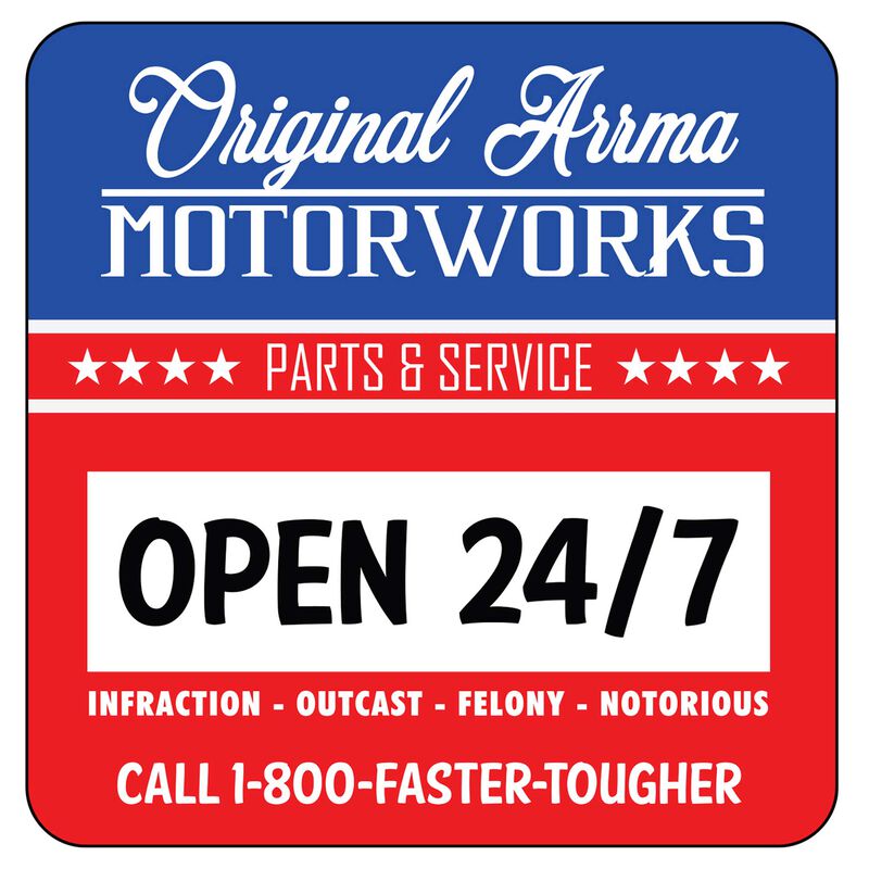 ARRMA Parts & Service Sticker