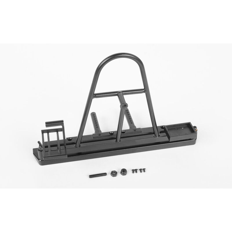 Rear Swing Away Tire Carrier Bumper: TRX-4