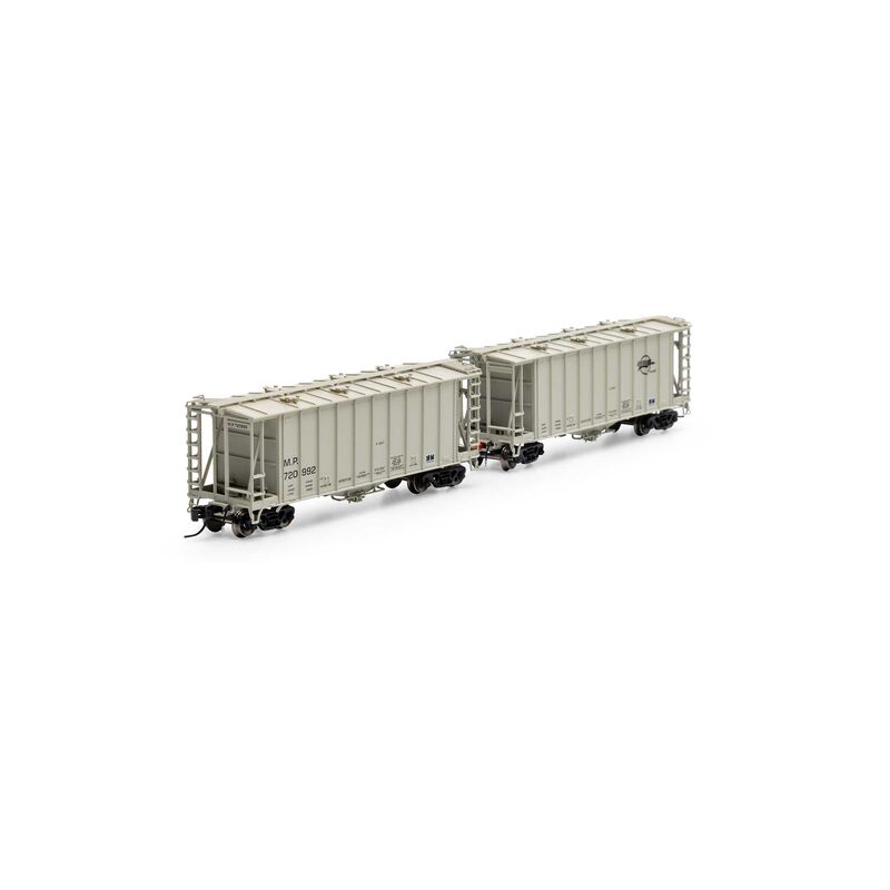 N GATC 2600 Airslide Hopper, MP / Drawbar #720992(2)