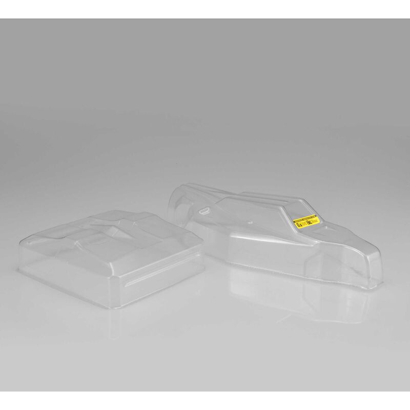 1/10 S2 Clear Body with Aero Wing: 22 4.0/5.0 with Stand-Up or Laydown Transmission