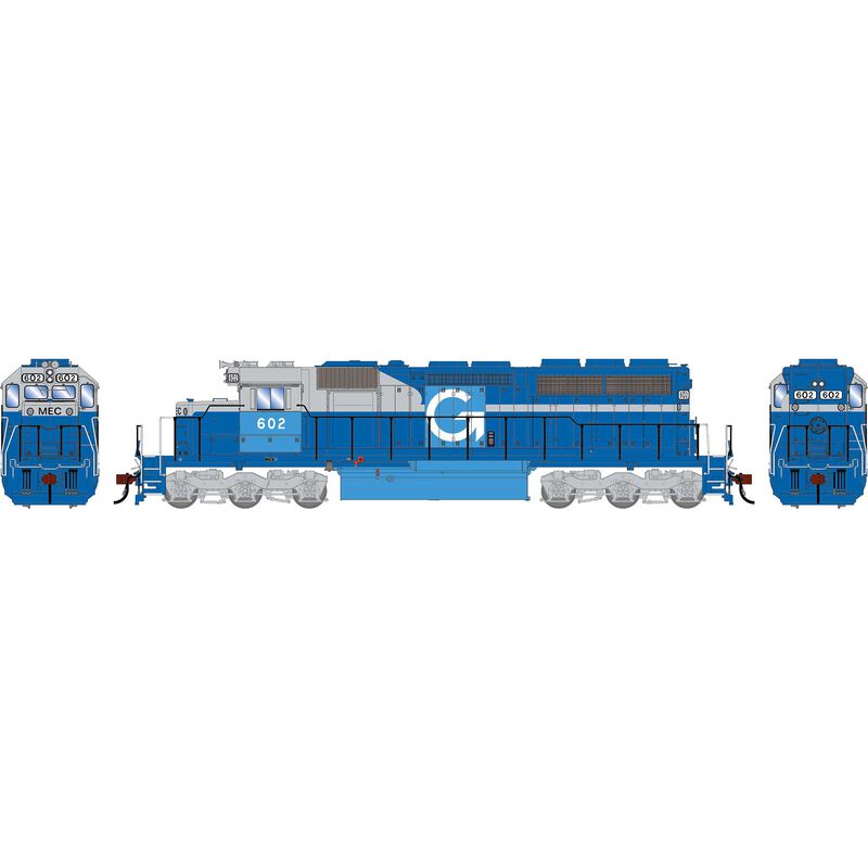 HO ATH SD40 Locomotive, Primed For Grime MEC 'Ex-DEEX' #602