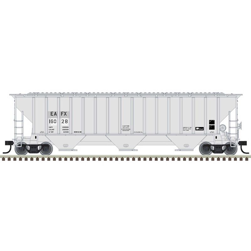 N Thrall 4750 Covered Hopper, EAFX #16028