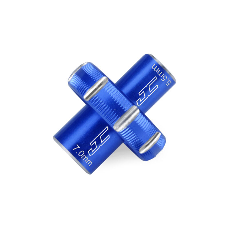 5.5/7.0mm Combo Thumb Wrench, Blue