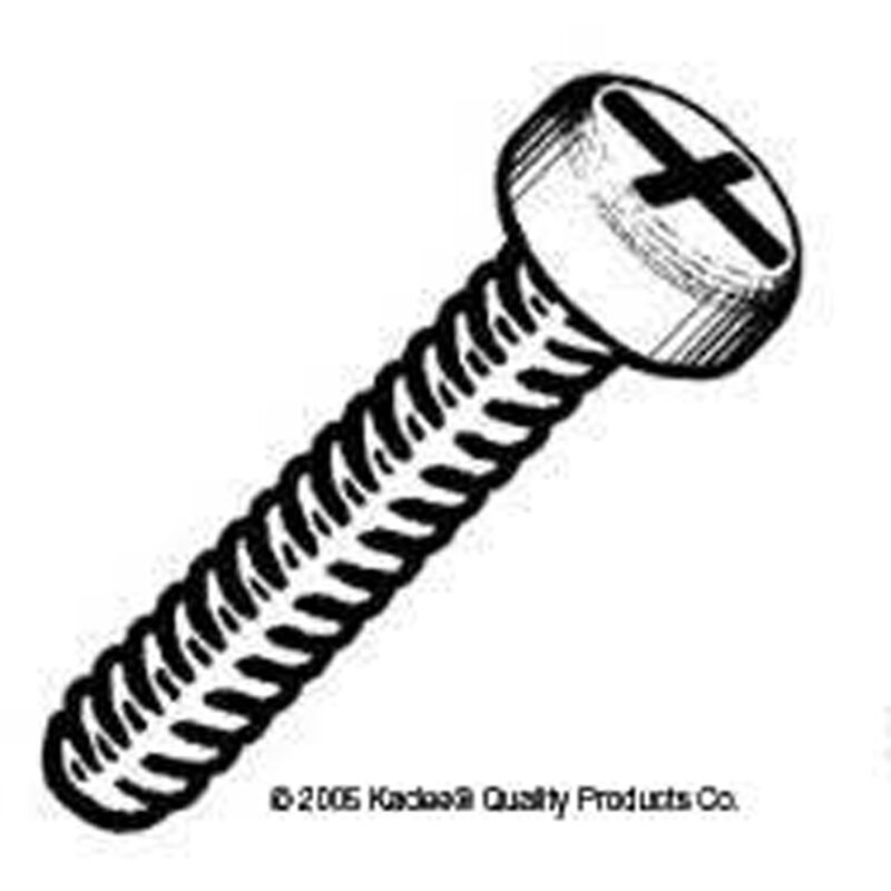 Plastic Screws, 2-56 x 1/2" (12)