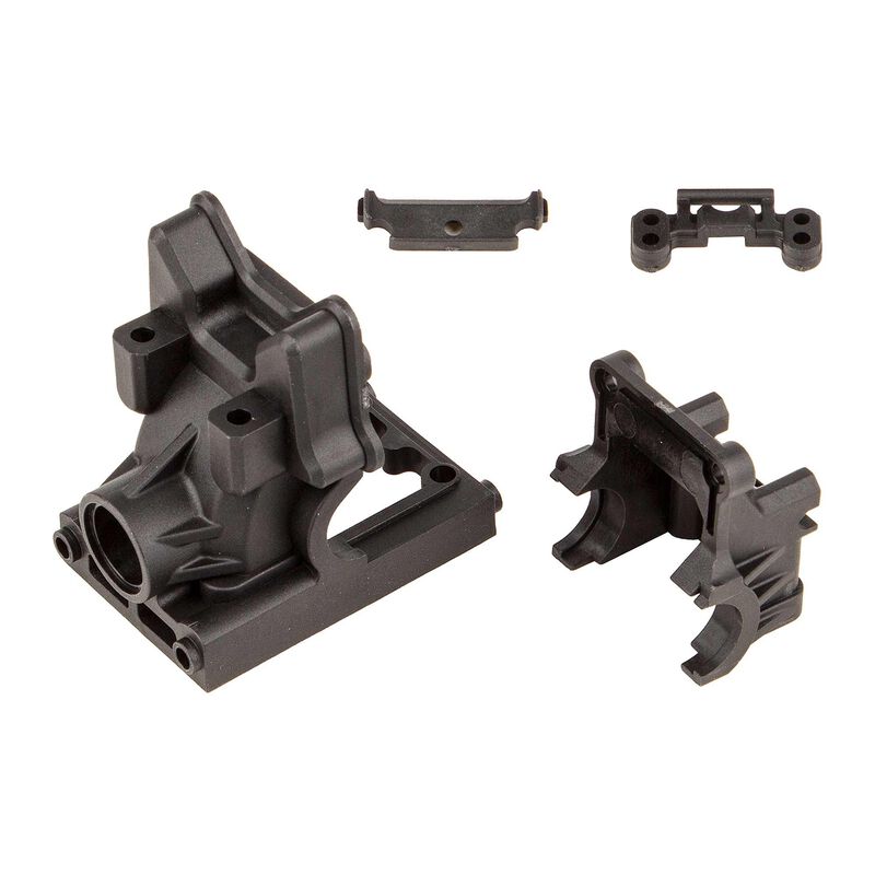 FT Rear Gearbox, Carbon: RC8B4