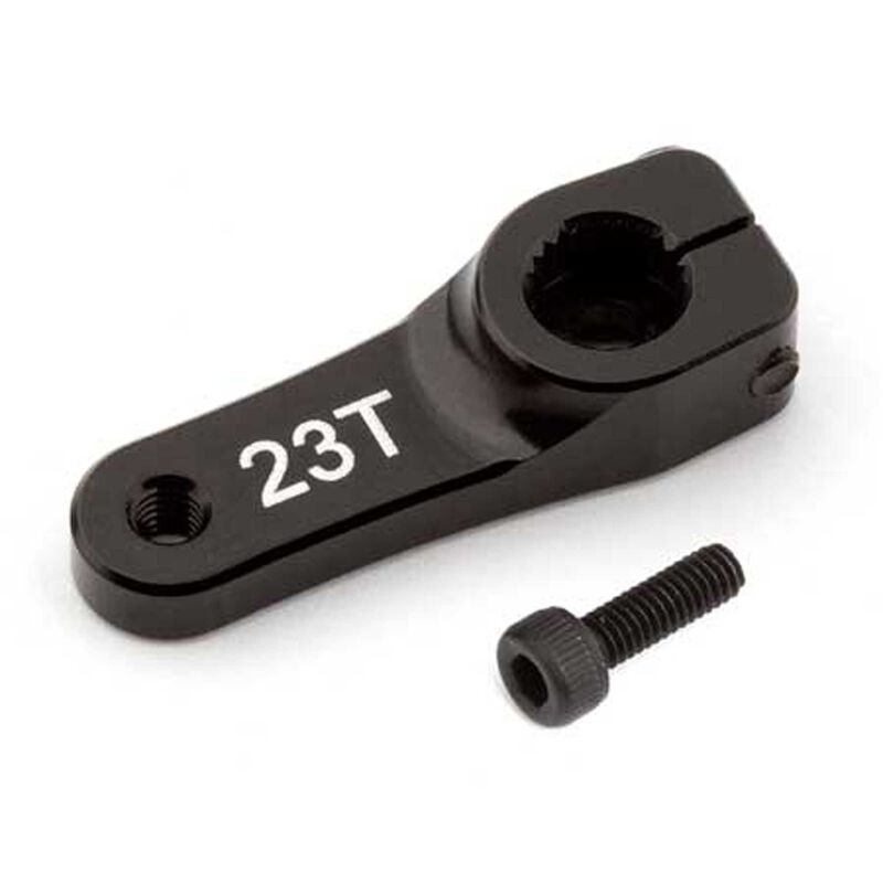 Factory Team Aluminum Clamping Servo Horn 23T, 18.5mm: RC10B74, RC8B, RC8T