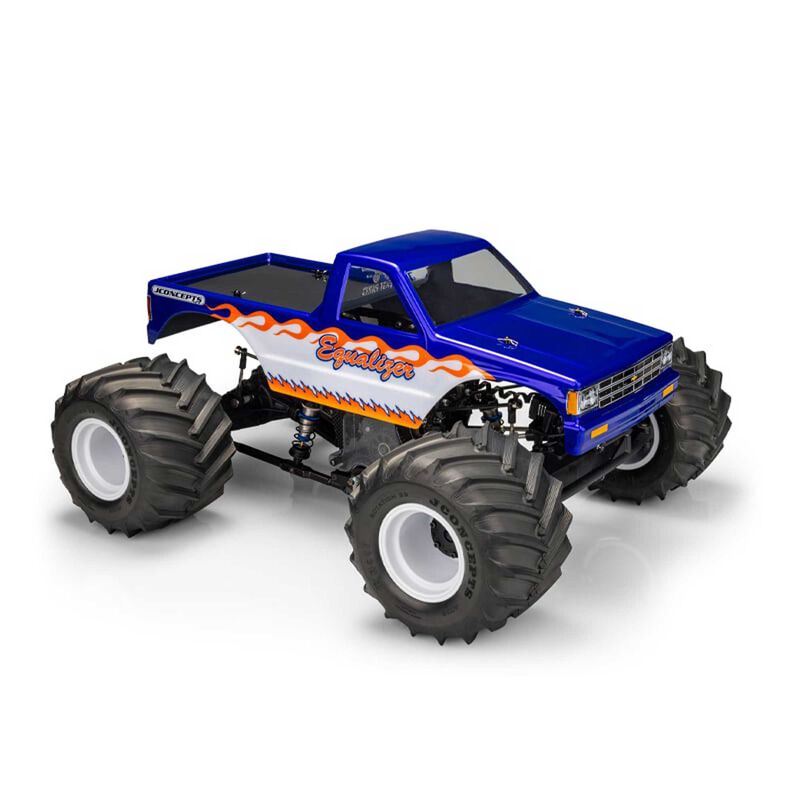 1/10 1990 Chevy S10 Regular Cab Monster Truck Body, 13.0" Wheelbase