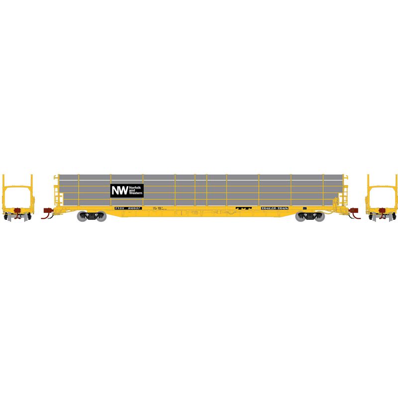 N F89F Bi-Level Auto Rack, Legendary Liveries NW/TTBX #910537