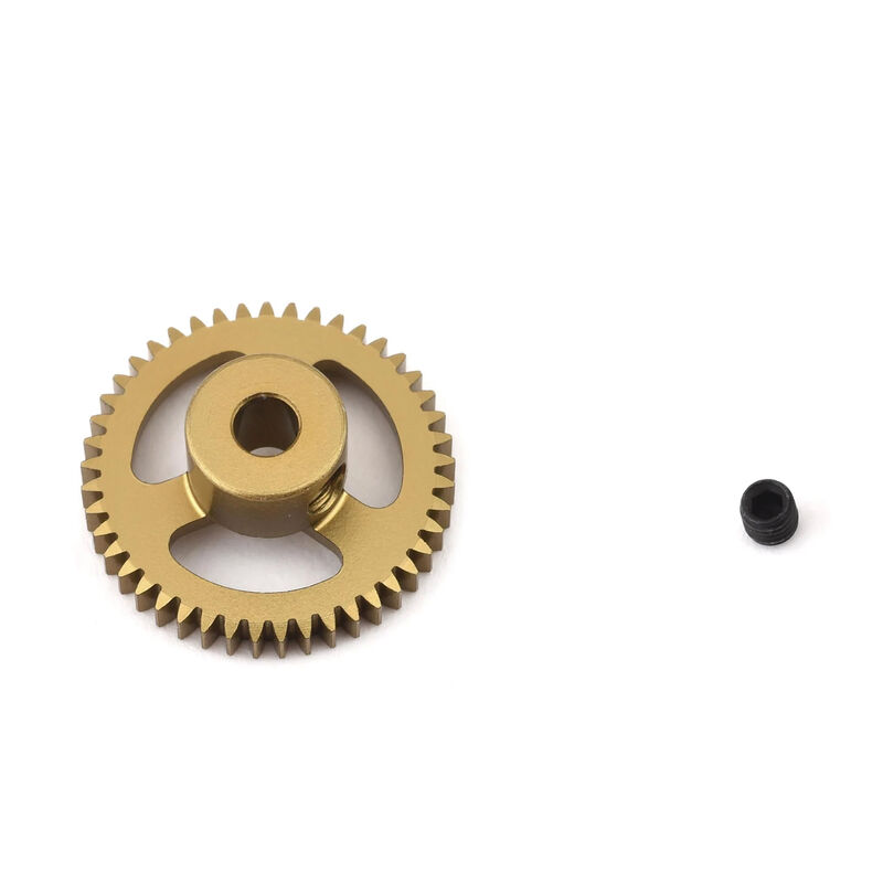 64P Ultra Lightweight Aluminum Pinion Gear, Thin Cut: 34T