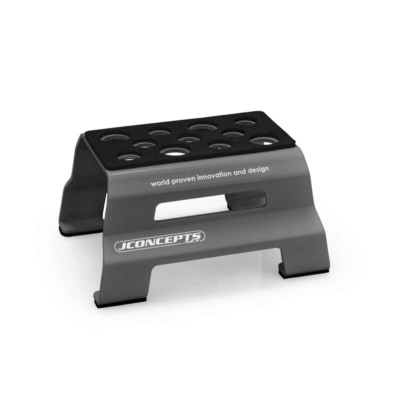 Metal Car Stand, Gray