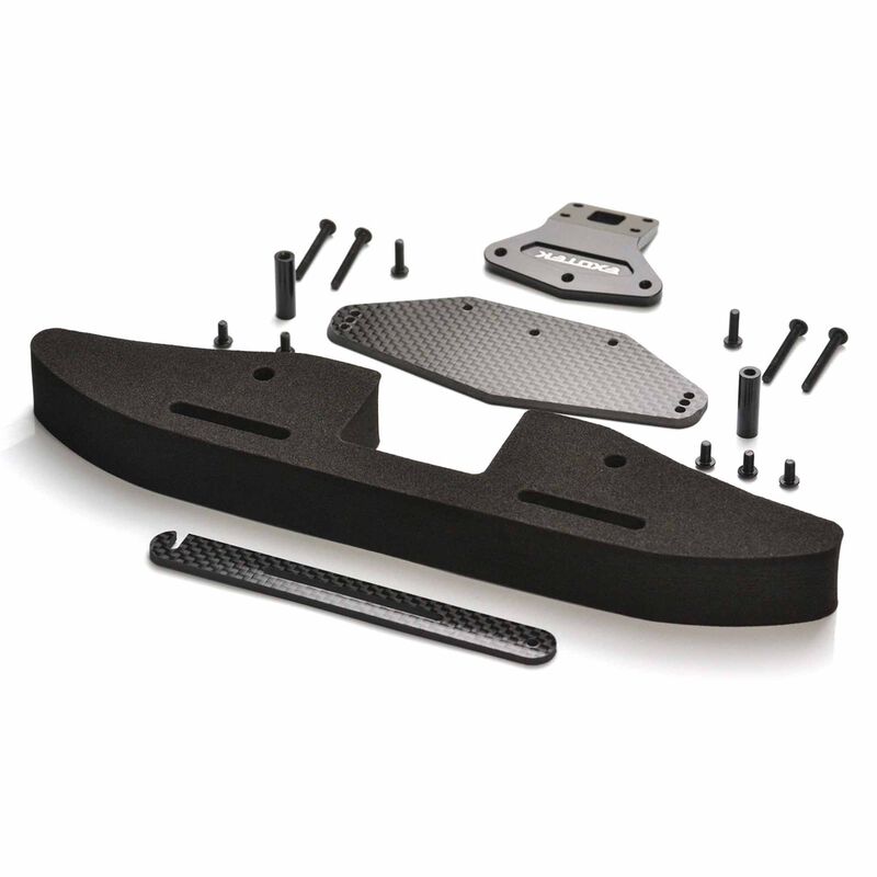 B6.3 B6 Front Bumper, alloy, CF & Foam, GNSS slot