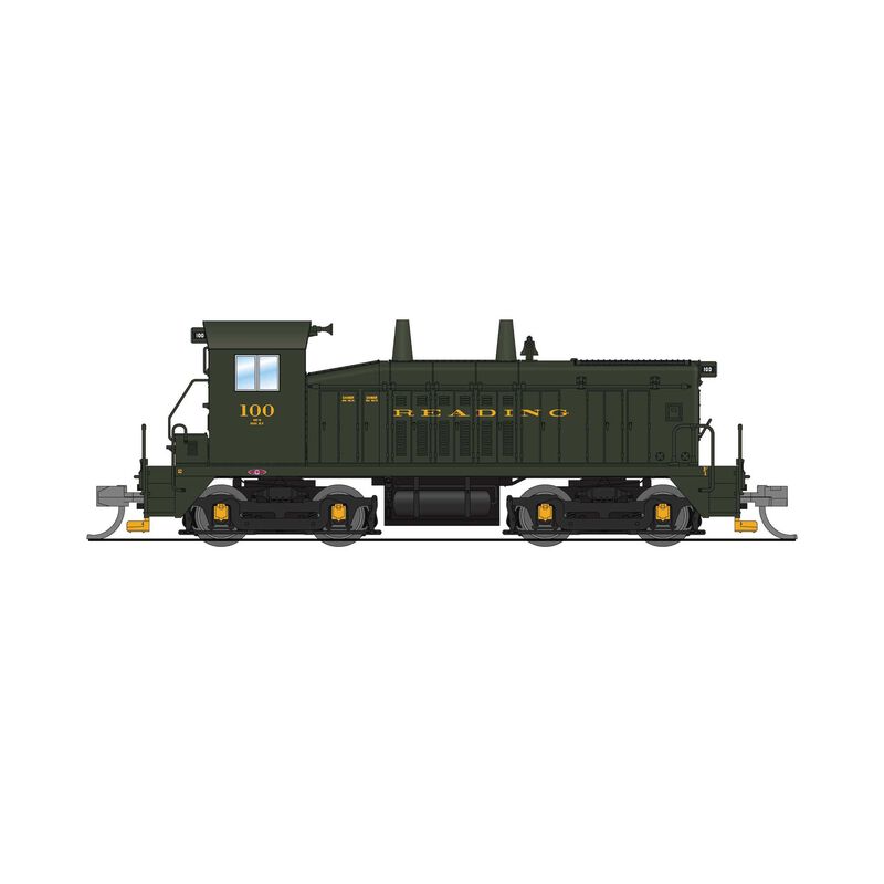 EMD NW2 Switcher, RDG 103, Green & Yellow, No-Sound / DCC-Ready, N