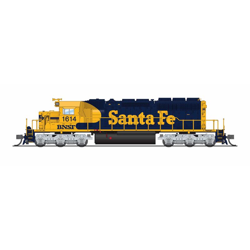 N, EMD SD40-2, BNSF 6951, ATSF Blue/Yellow w/ Patch, No-Sound / DCC-Ready